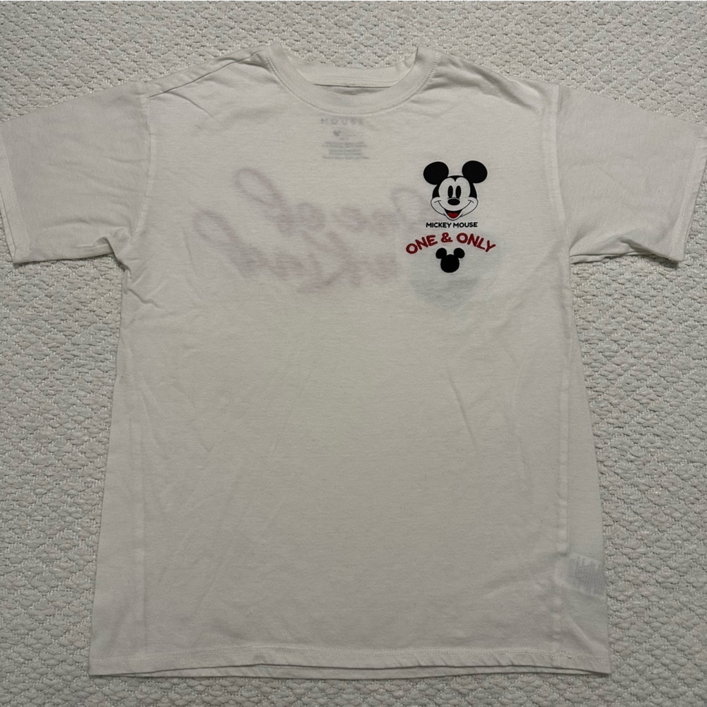 Disney Mickey Mouse Junior Embroidery One & Only Tee Size Small (3-5) - Picture 2 of 7